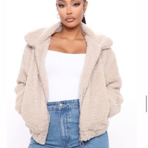 Sherpa jacket/teddy bear jacket